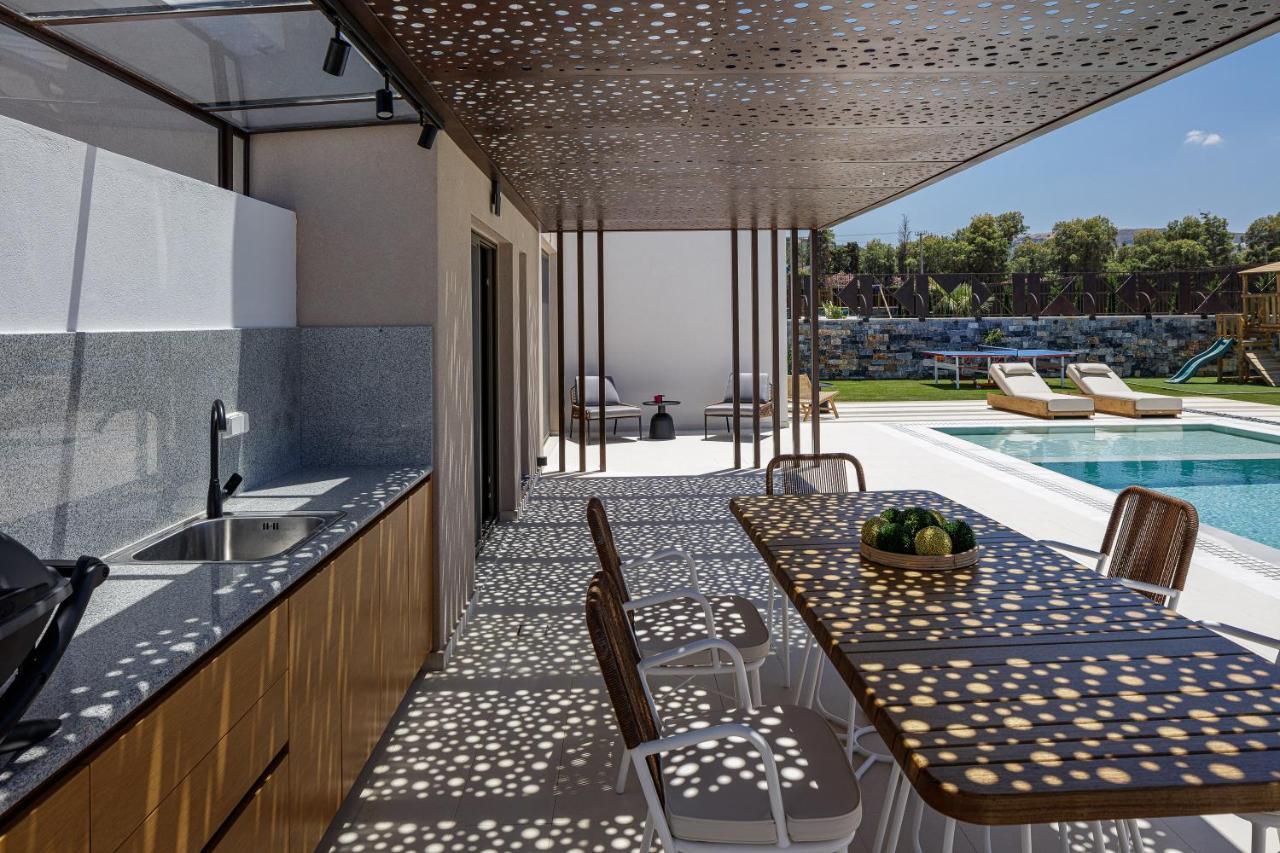 Terrazzo Luxury Villas Pigianos Kampos  Екстер'єр фото