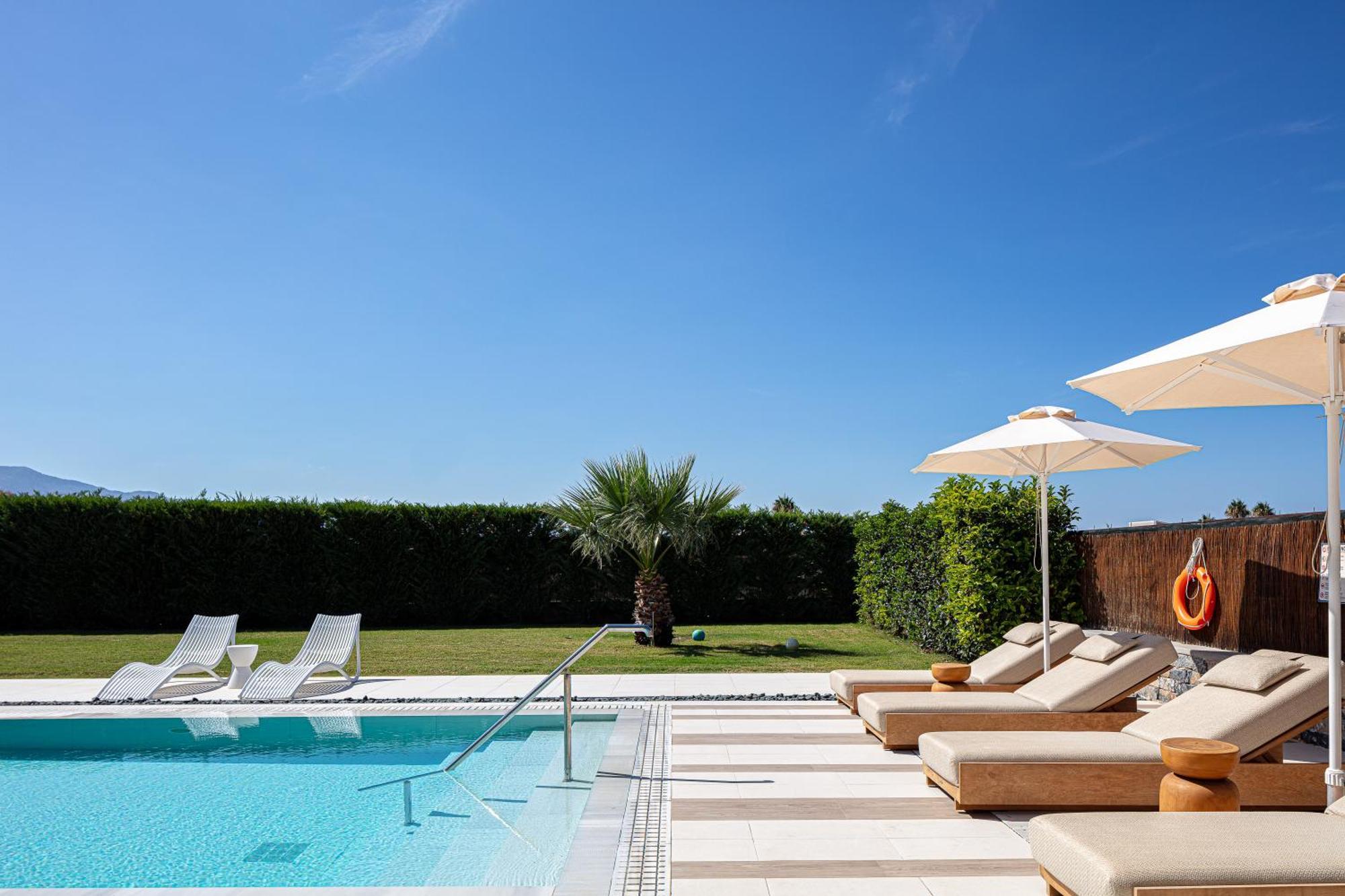 Terrazzo Luxury Villas Pigianos Kampos  Екстер'єр фото