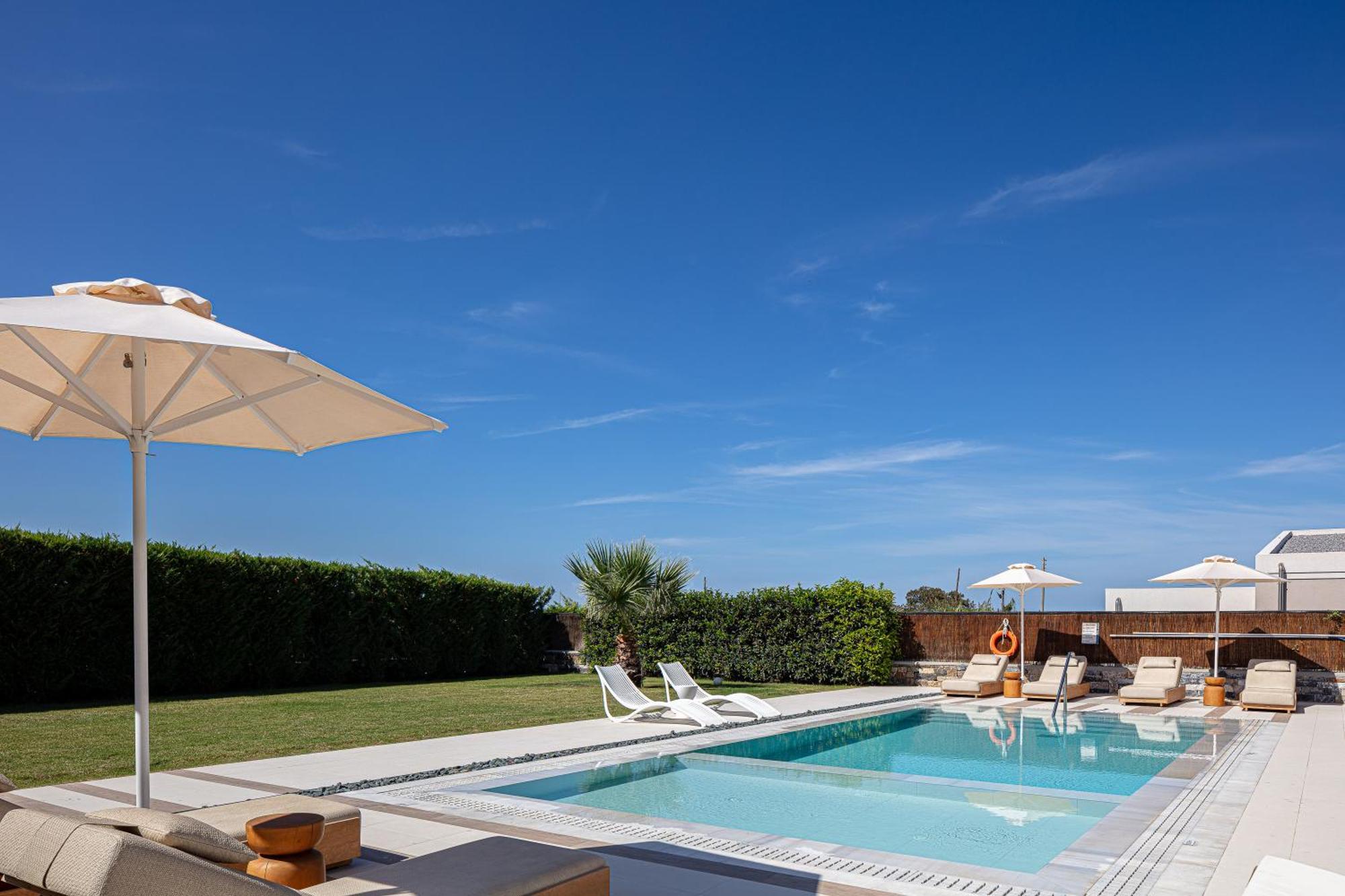 Terrazzo Luxury Villas Pigianos Kampos  Екстер'єр фото