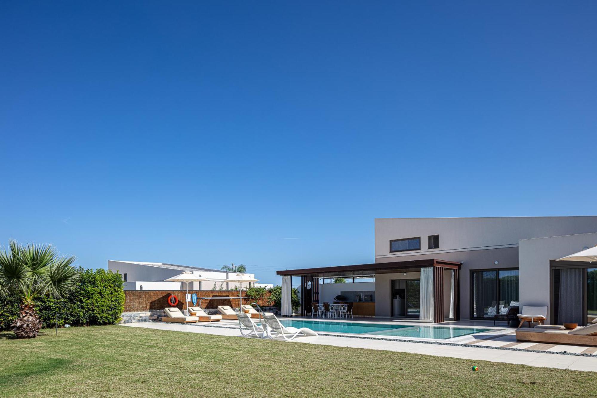 Terrazzo Luxury Villas Pigianos Kampos  Екстер'єр фото